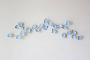 3D Porcelain Wall Art AUTUMN MINI Handmade Leaves by Alain Granell