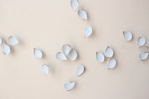 3D Porcelain Wall Art AUTUMN MINI Handmade Leaves by Alain Granell