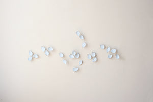 3D Porcelain Wall Art AUTUMN MINI Handmade Leaves by Alain Granell