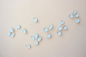 3D Porcelain Wall Art AUTUMN MINI Handmade Leaves by Alain Granell