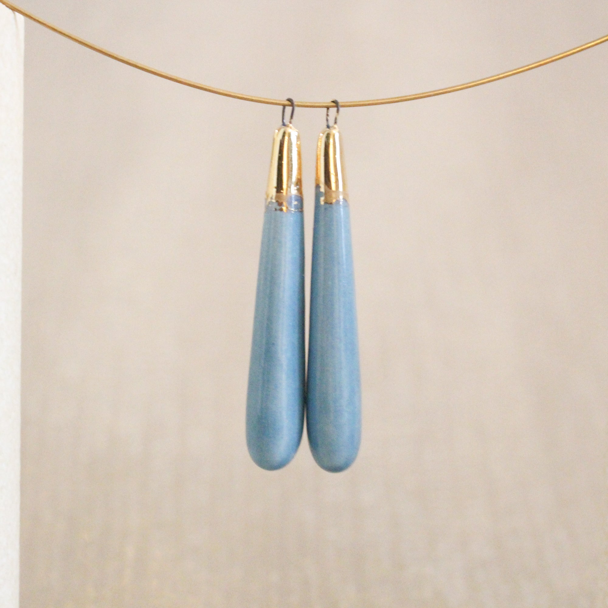 Ceramic and Gold Charms for Jewelry and Accessories Making handmade in France by Alain Granell