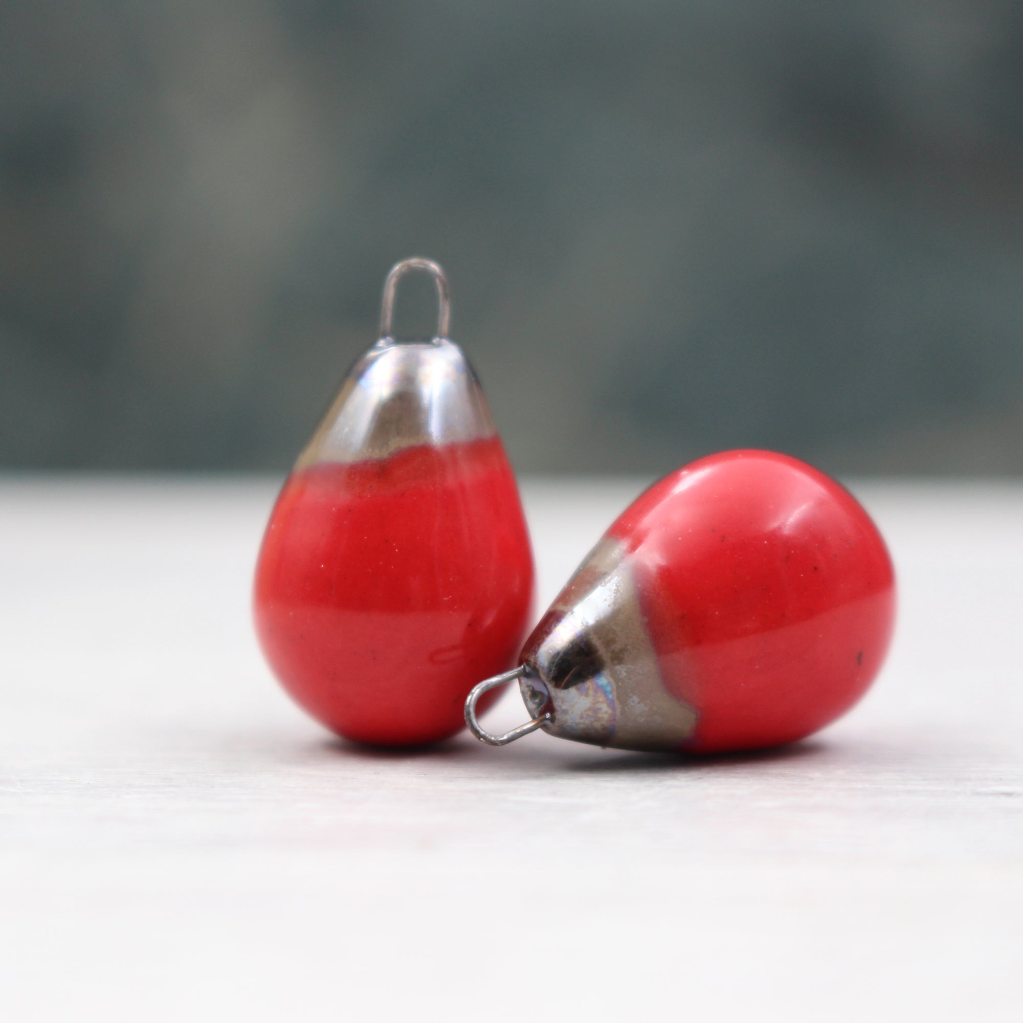 Ceramic Charms for Jewelry and Accessories Making handmade in France by Alain Granell