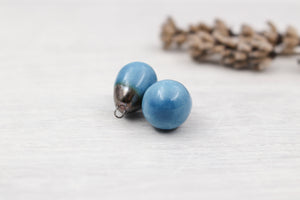 Ceramic Charms for Jewelry and Accessories Making handmade in France by Alain Granell