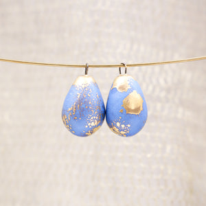 Cute ceramic drops for jewelry craft and accessories handmade in France by Alain Granell