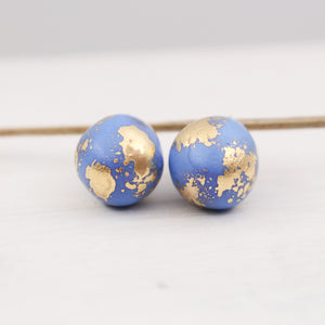 Cute ceramic drops for jewelry craft and accessories handmade in France by Alain Granell