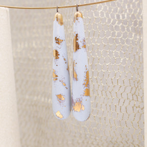 Elegant ceramic charms for jewelry craft and accessories handmade in France by Alain Granell