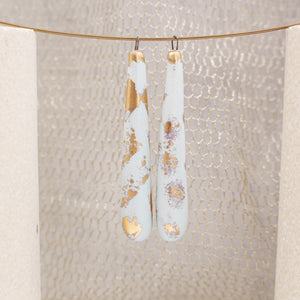 Elegant ceramic charms for jewelry craft and accessories handmade in France by Alain Granell