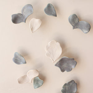 Porcelain Wall Art FOLIAGE handmade in France by Alain Granell