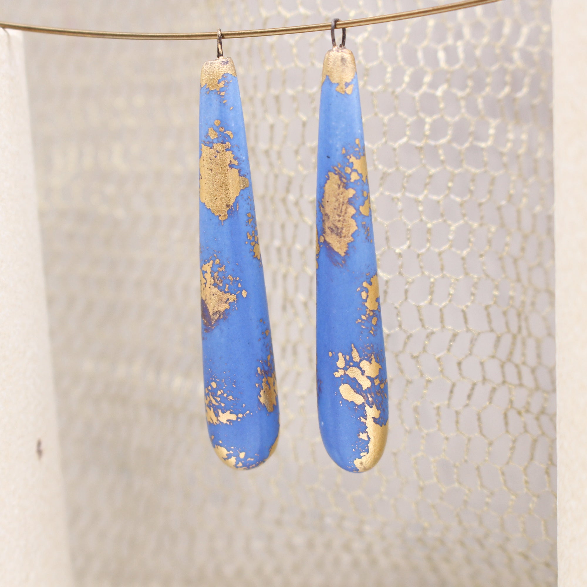 Elegant ceramic charms for jewelry craft and accessories handmade in France by Alain Granell