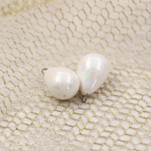 Ceramic charms for jewelry making handmade in France by Alain Granell