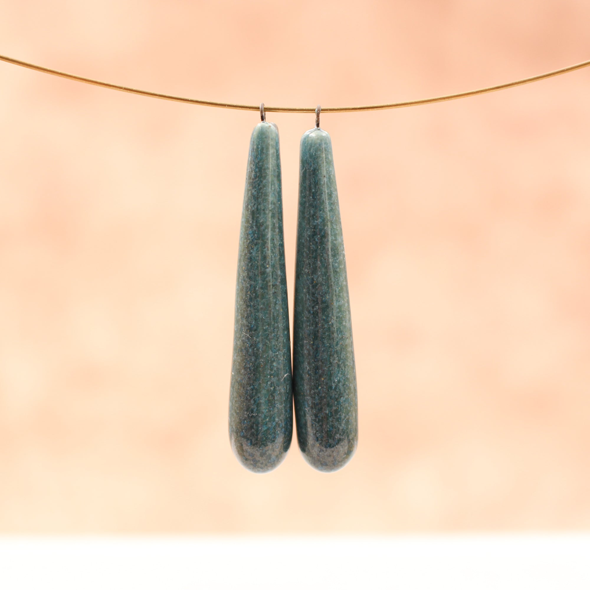 Ceramic charms for jewelry making handmade in France by Alain Granell