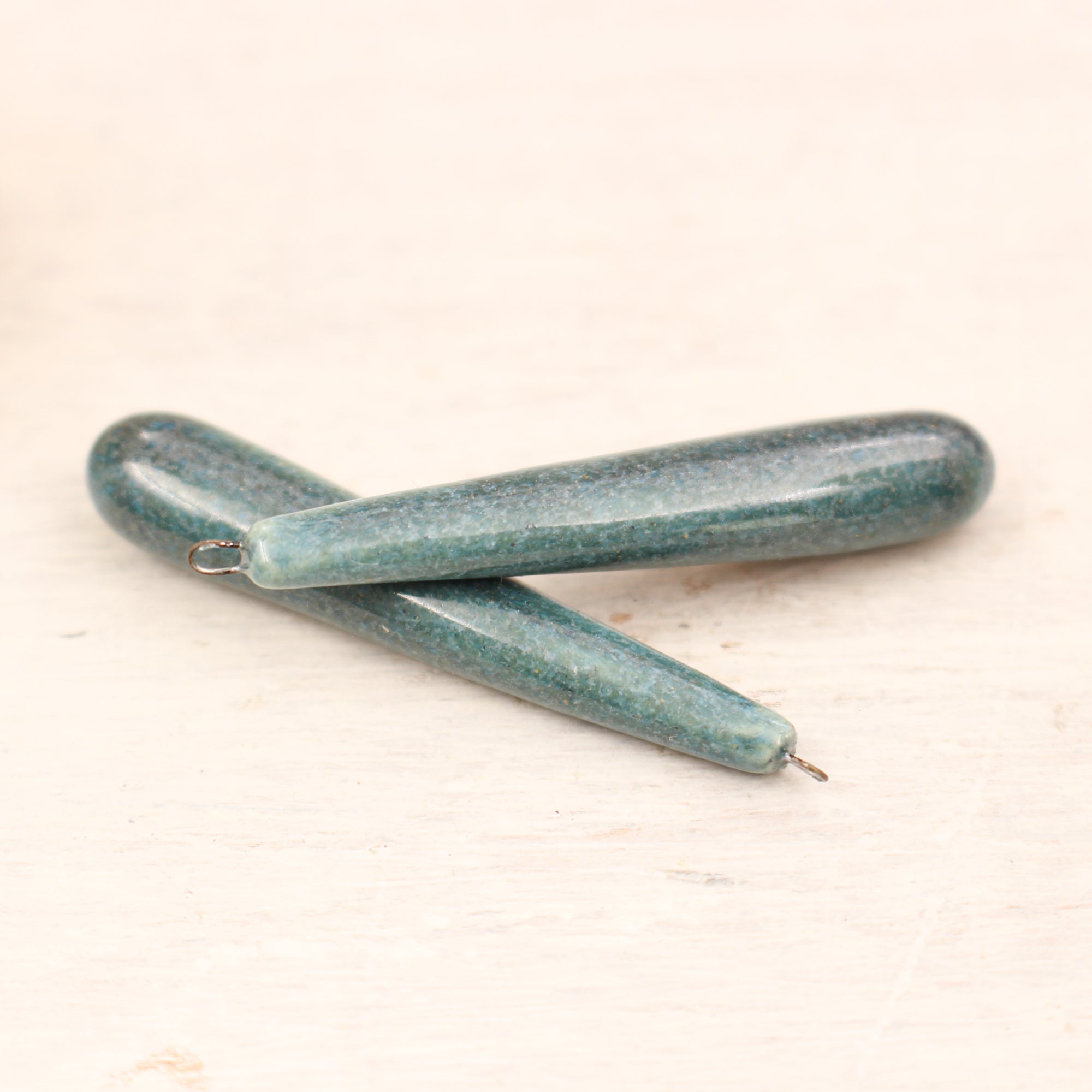 Ceramic charms for jewelry making handmade in France by Alain Granell