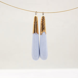 Ceramic and Gold Charms for Jewelry and Accessories Making handmade in France by Alain Granell