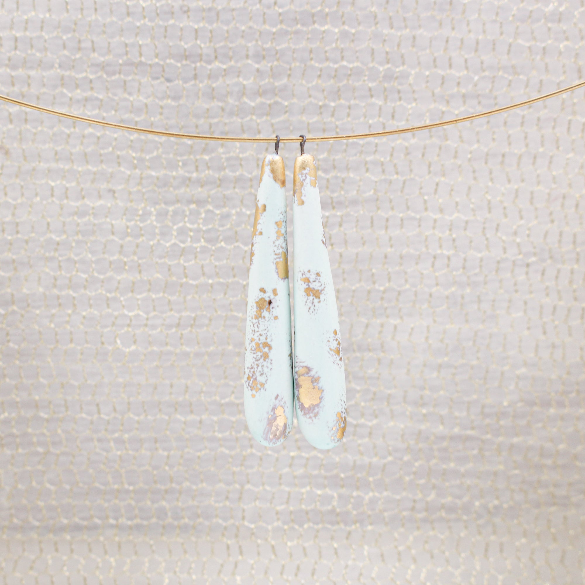 Elegant ceramic charms for jewelry craft and accessories handmade in France by Alain Granell