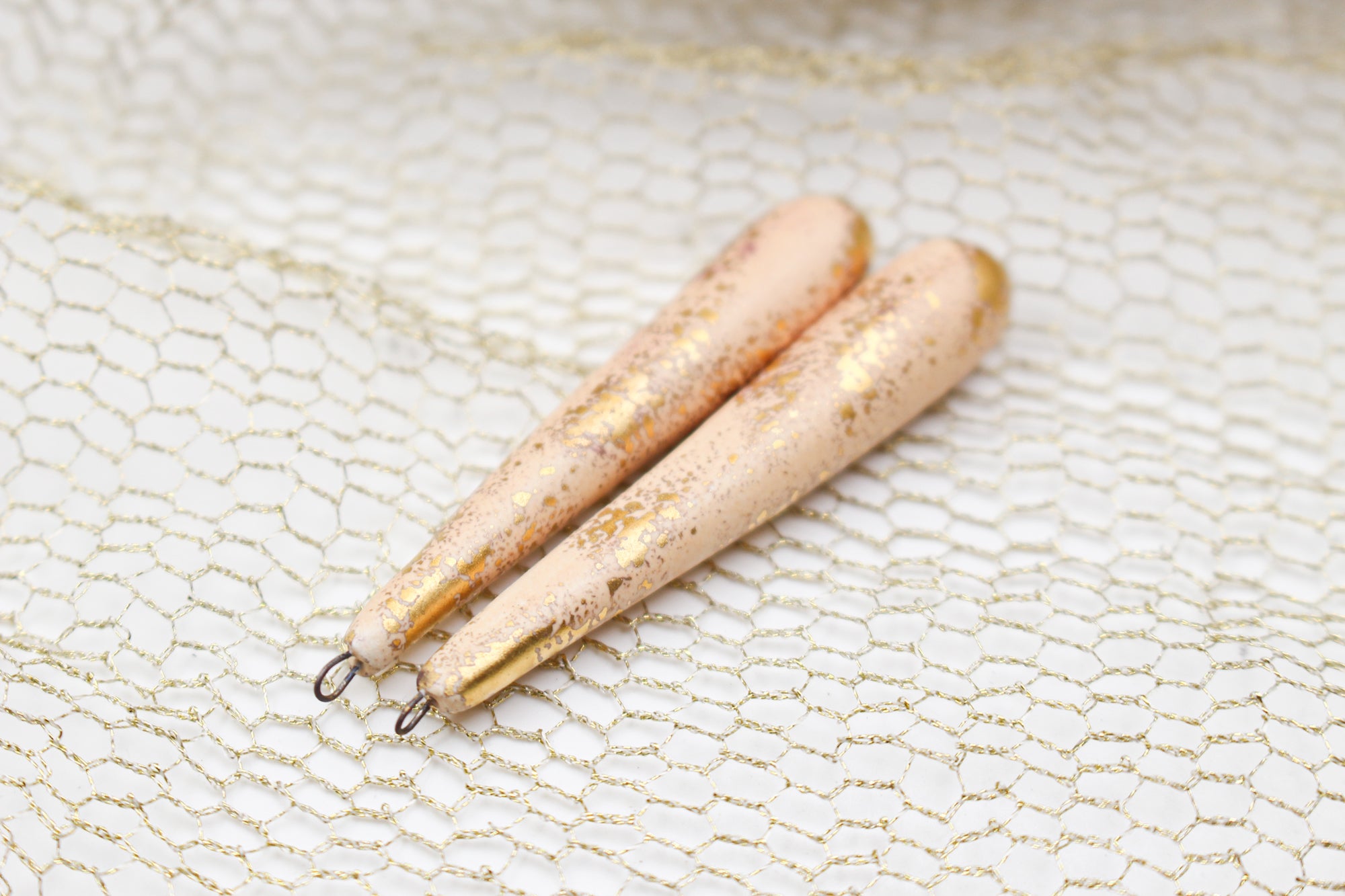 Elegant ceramic charms for jewelry craft and accessories handmade in France by Alain Granell