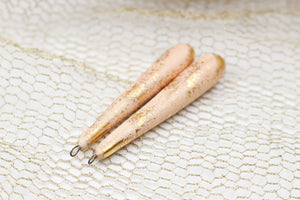 Elegant ceramic charms for jewelry craft and accessories handmade in France by Alain Granell