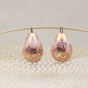 Ceramic and Gold Charms for Jewelry and Accessories Making handmade in France by Alain Granell