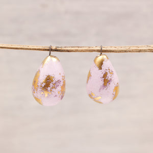 Cute ceramic drops for jewelry craft and accessories handmade in France by Alain Granell
