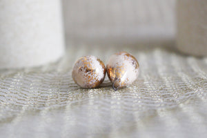 Ceramic and Gold Charms for Jewelry and Accessories Making handmade in France by Alain Granell