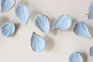 3D Porcelain Wall Art AUTUMN MINI Handmade Leaves by Alain Granell