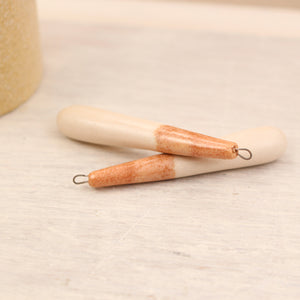 Ceramic Charms for Jewelry and Accessories Making handmade in France by Alain Granell