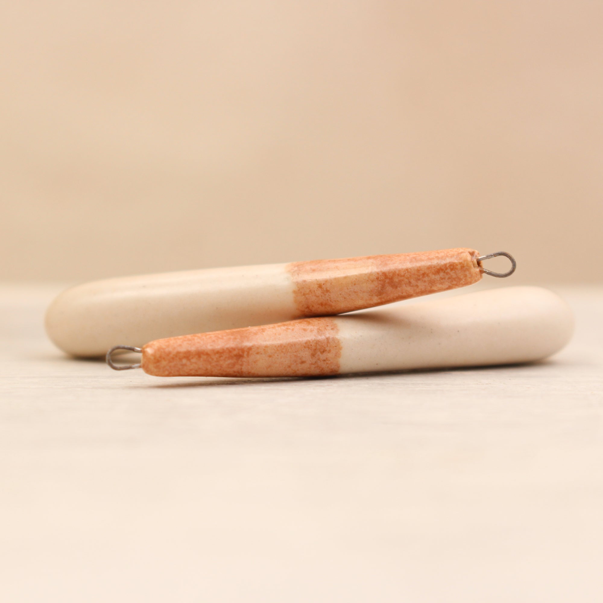 Ceramic Charms for Jewelry and Accessories Making handmade in France by Alain Granell