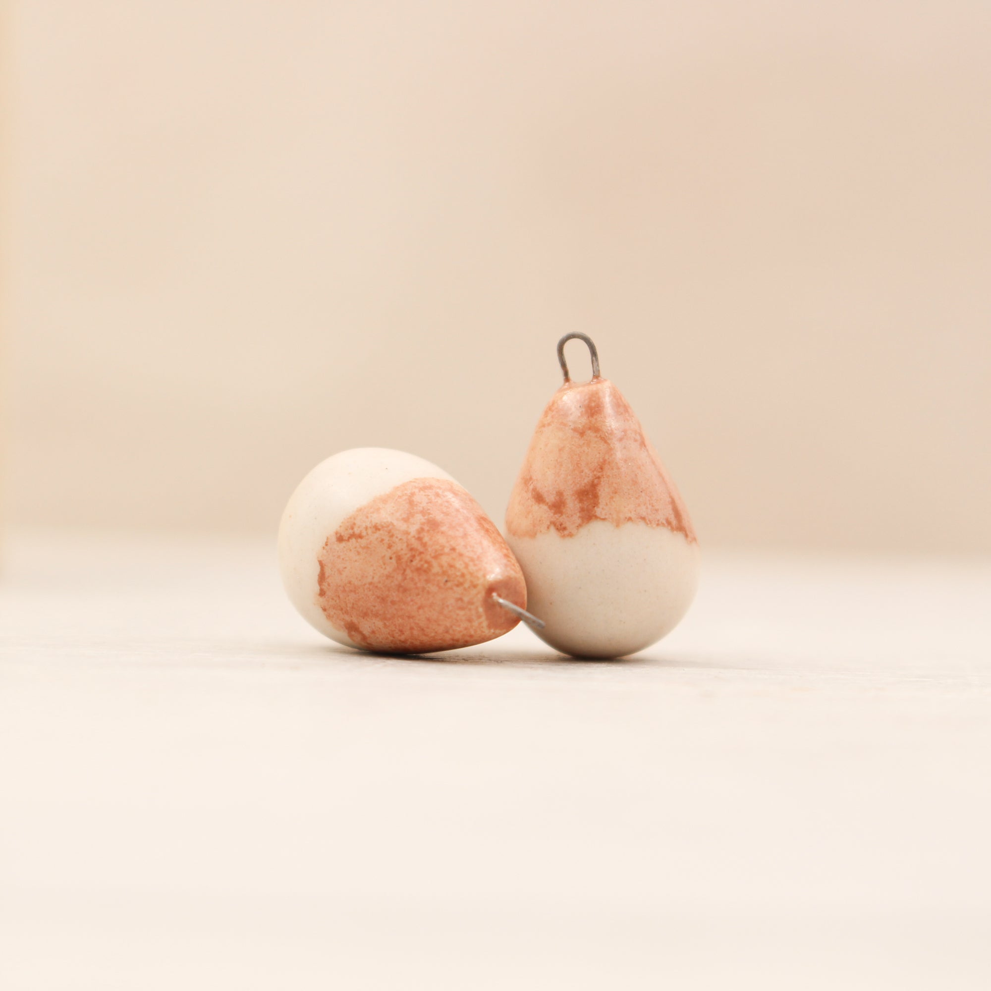 Ceramic Charms for Jewelry and Accessories Making handmade in France by Alain Granell