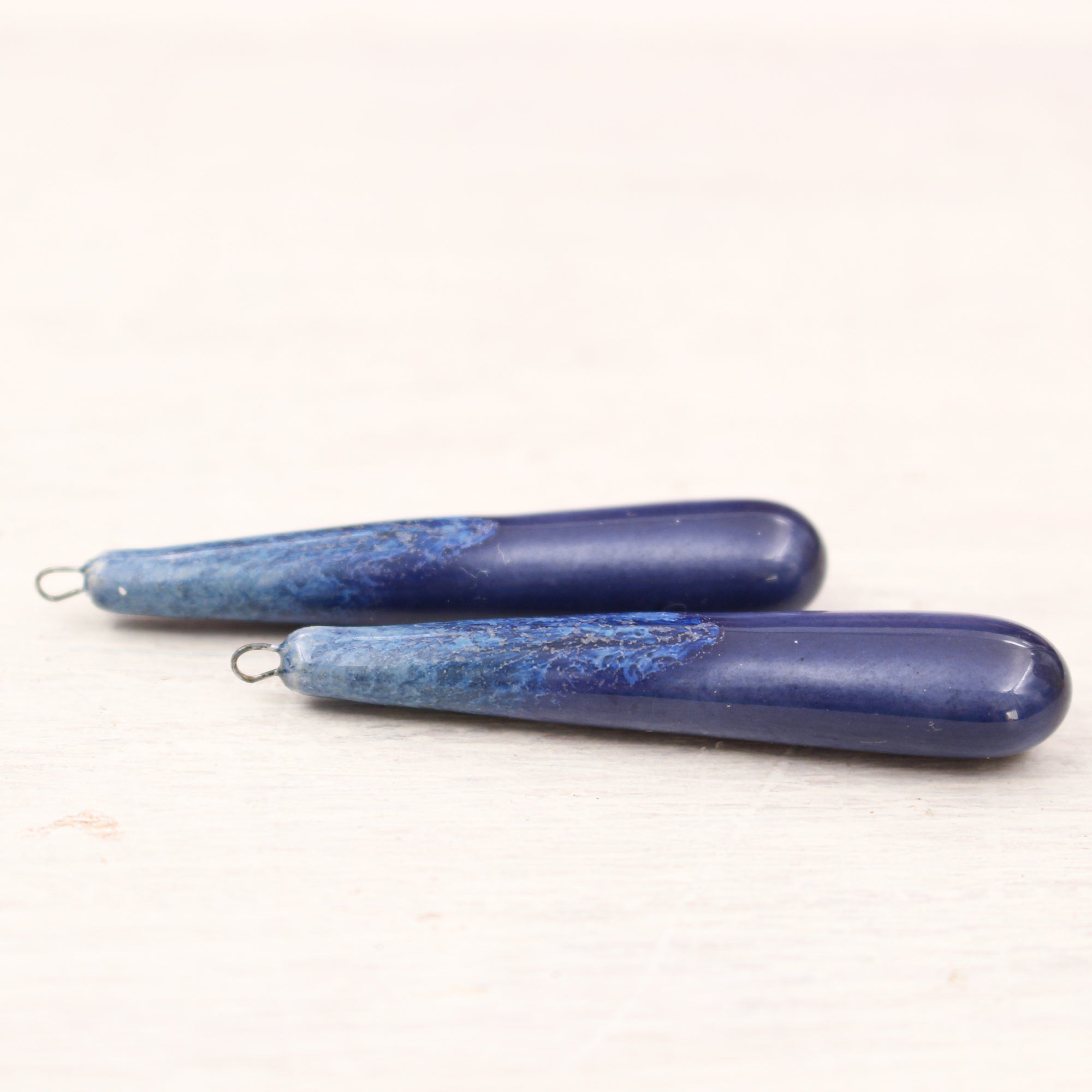 Ceramic Charms for Jewelry and Accessories Making handmade in France by Alain Granell