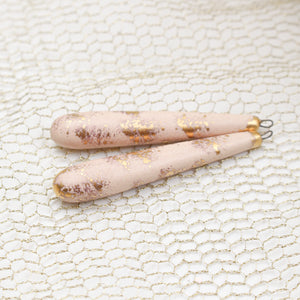 Elegant ceramic charms for jewelry craft and accessories handmade in France by Alain Granell