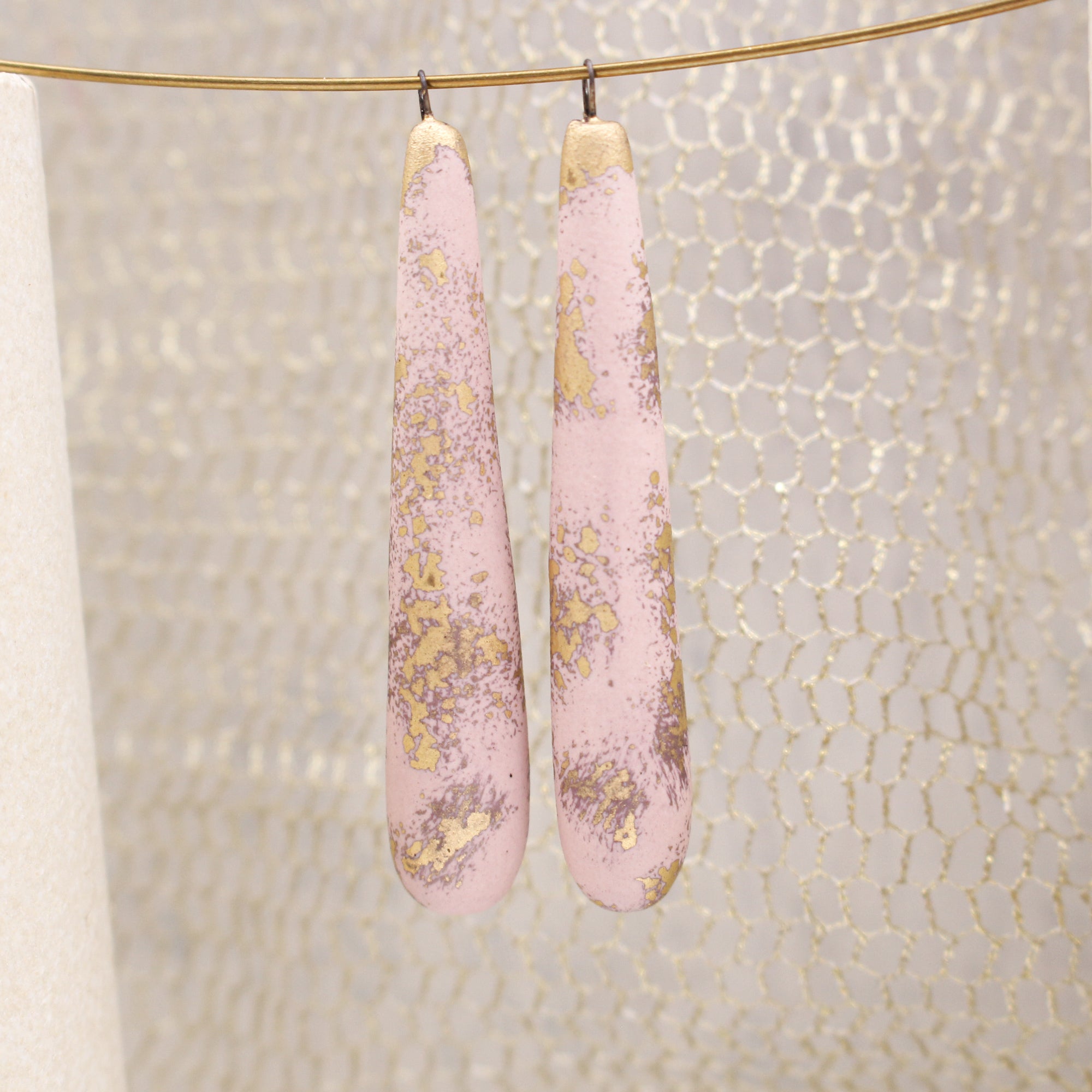 Elegant ceramic charms for jewelry craft and accessories handmade in France by Alain Granell