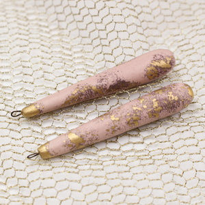 Elegant ceramic charms for jewelry craft and accessories handmade in France by Alain Granell