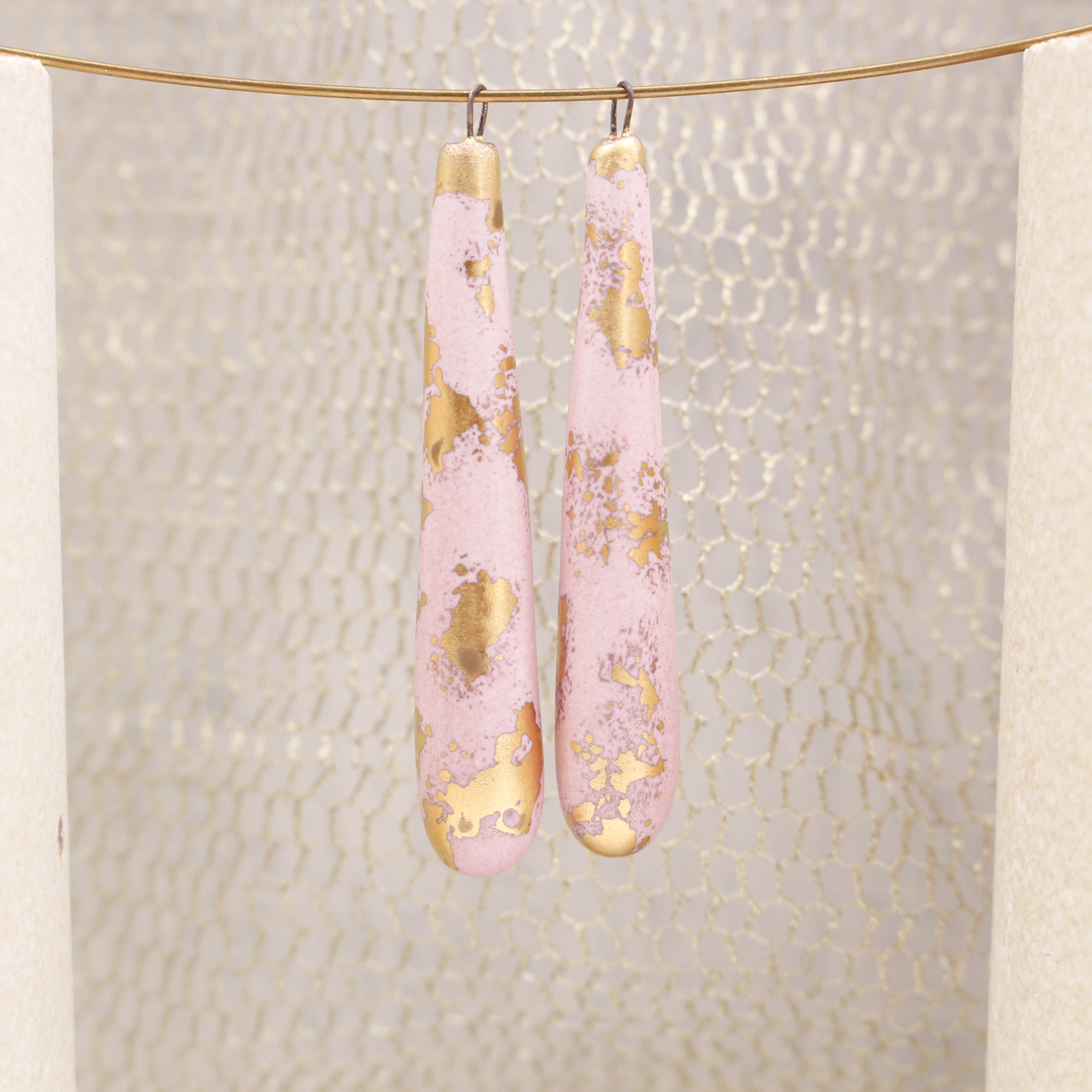 Elegant ceramic charms for jewelry craft and accessories handmade in France by Alain Granell