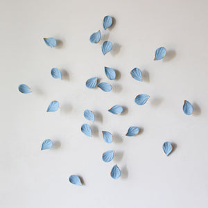 3D Porcelain Wall Art AUTUMN MINI Handmade Leaves by Alain Granell