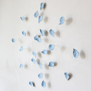3D Porcelain Wall Art AUTUMN MINI Handmade Leaves by Alain Granell