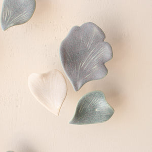 Porcelain Wall Art FOLIAGE handmade in France by Alain Granell