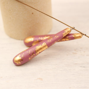 Elegant ceramic charms for jewelry craft and accessories handmade in France by Alain Granell