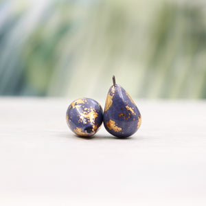 Ceramic and Gold Charms for Jewelry and Accessories Making handmade in France by Alain Granell
