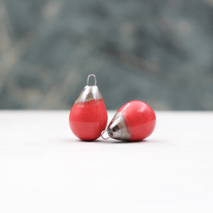 Ceramic Charms for Jewelry and Accessories Making handmade in France by Alain Granell