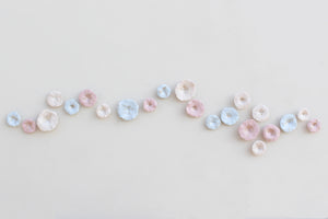 Colorful Porcelain Wall Art Seaside Theme handmade in France by Alain Granell