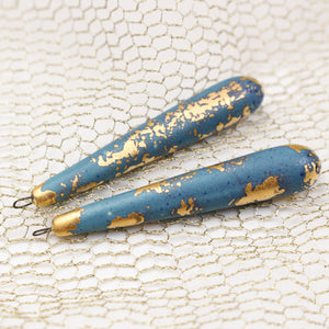 Elegant ceramic charms for jewelry craft and accessories handmade in France by Alain Granell