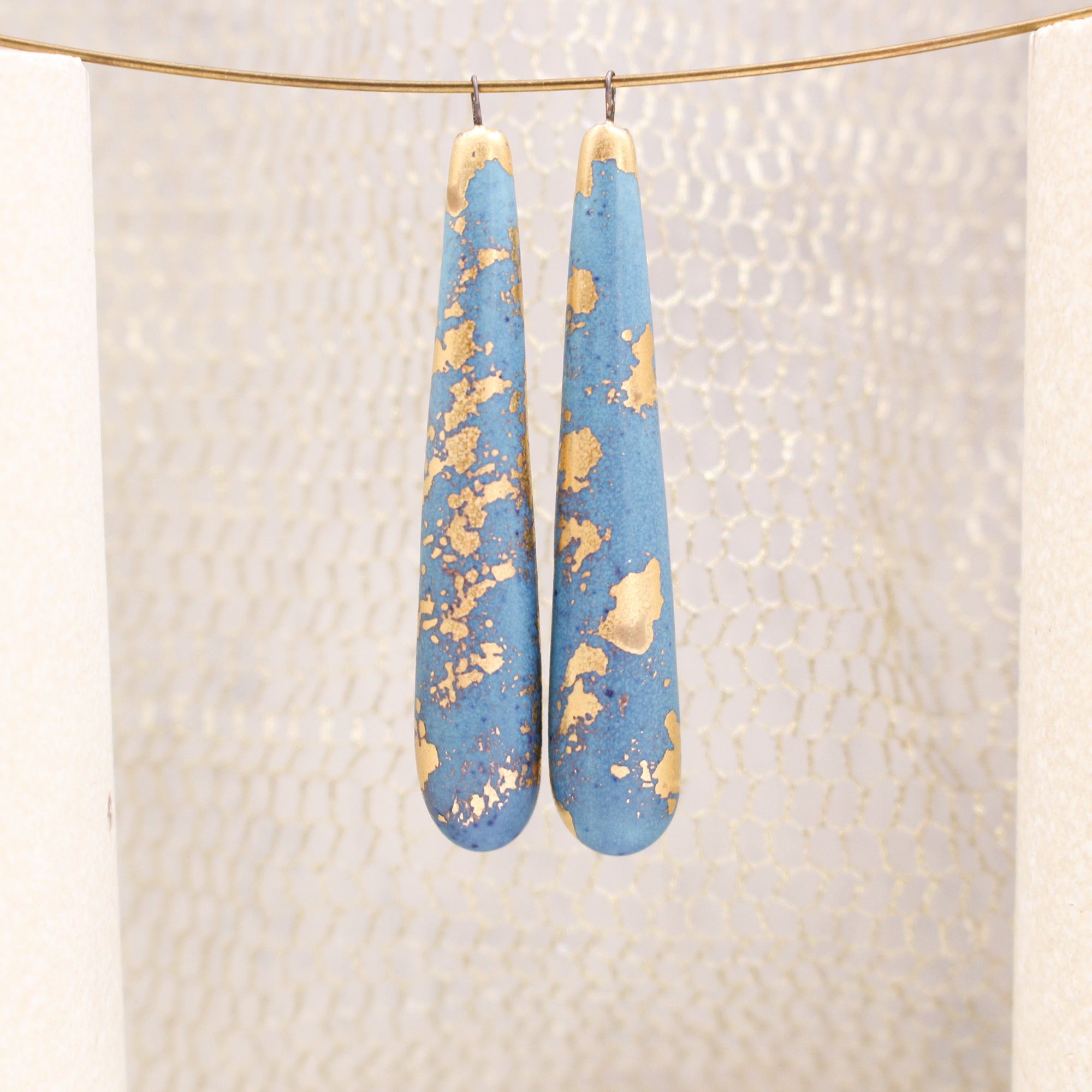 Elegant ceramic charms for jewelry craft and accessories handmade in France by Alain Granell