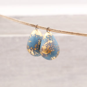 Cute ceramic drops for jewelry craft and accessories handmade in France by Alain Granell