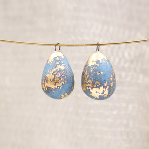 Cute ceramic drops for jewelry craft and accessories handmade in France by Alain Granell