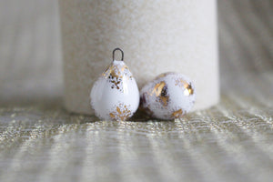 Ceramic and Gold Charms for Jewelry and Accessories Making handmade in France by Alain Granell