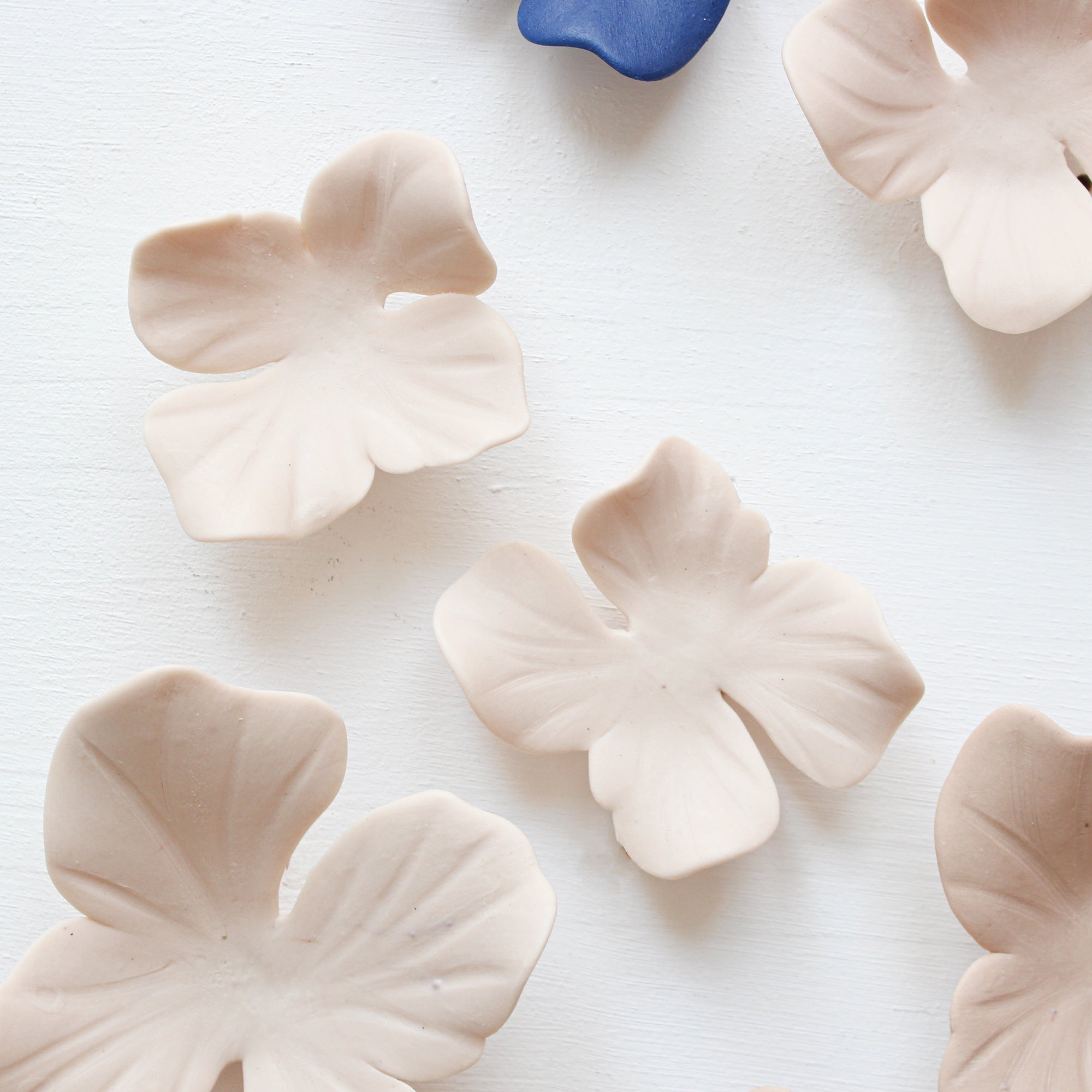 Abstract Porcelain Flowers Wall Art by Alain Granell
