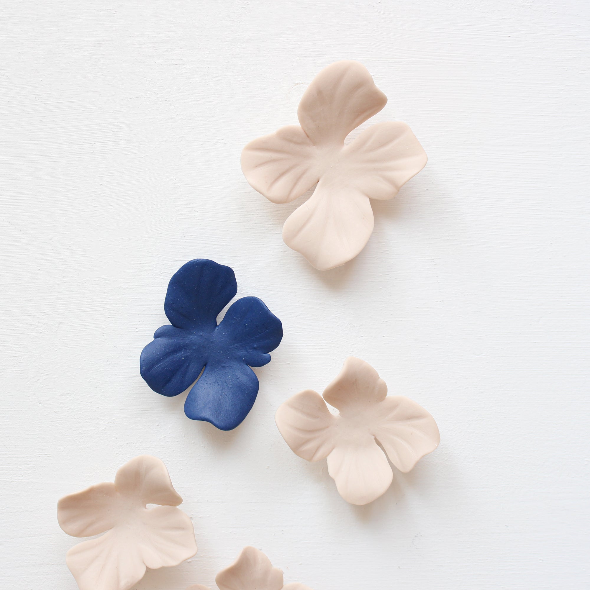 Abstract Porcelain Flowers Wall Art by Alain Granell