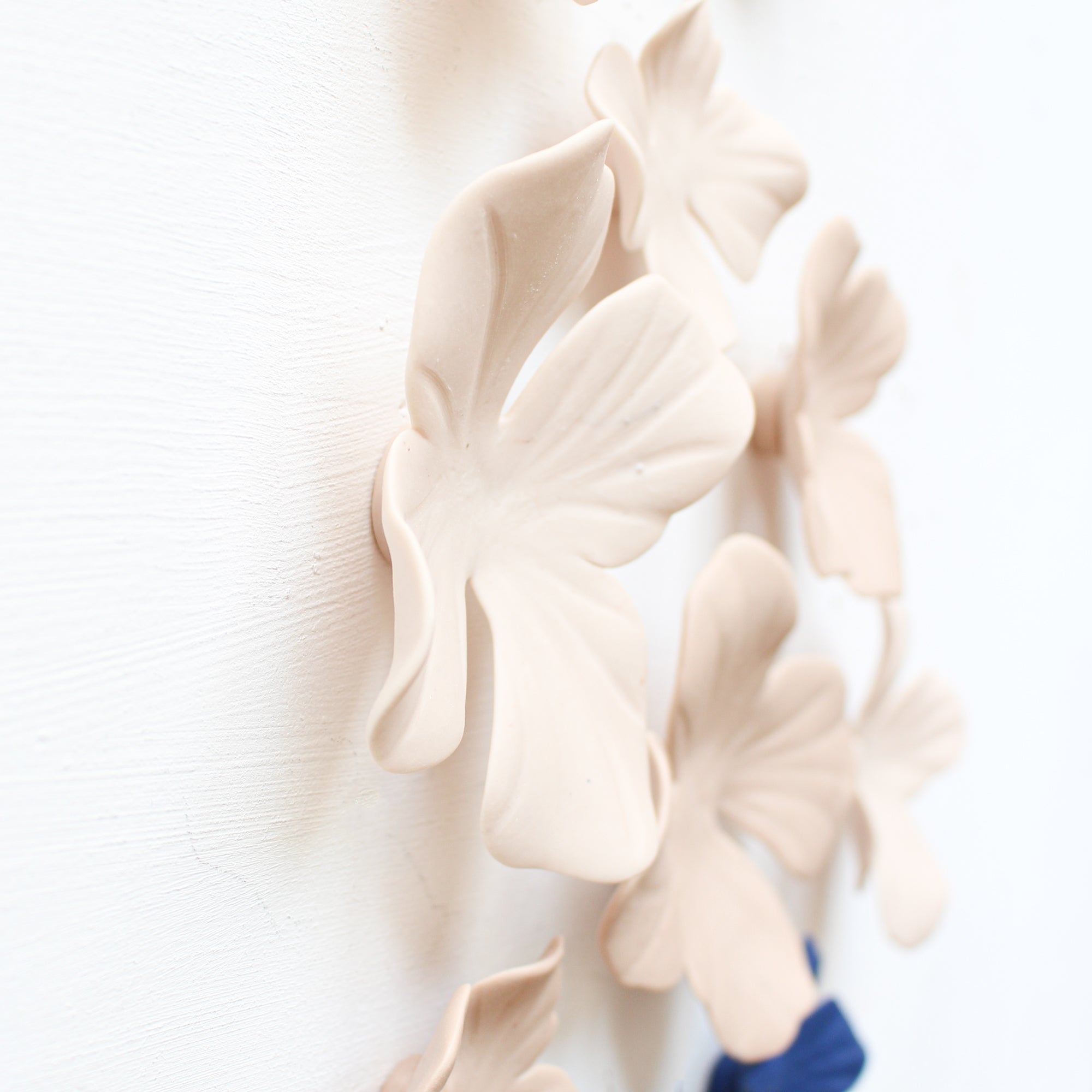 Abstract Porcelain Flowers Wall Art by Alain Granell