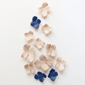 Abstract Porcelain Flowers Wall Art by Alain Granell