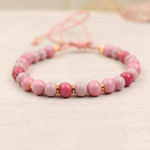 Cord Bracelets Ceramic Beads Handmade in France