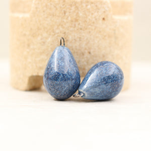 Ceramic charms for jewelry making handmade in France by Alain Granell